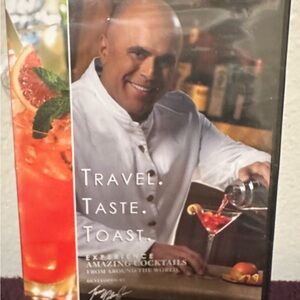 Tony Abou Ganim world renowned mixologist DVD New Travel Taste Toast drinks